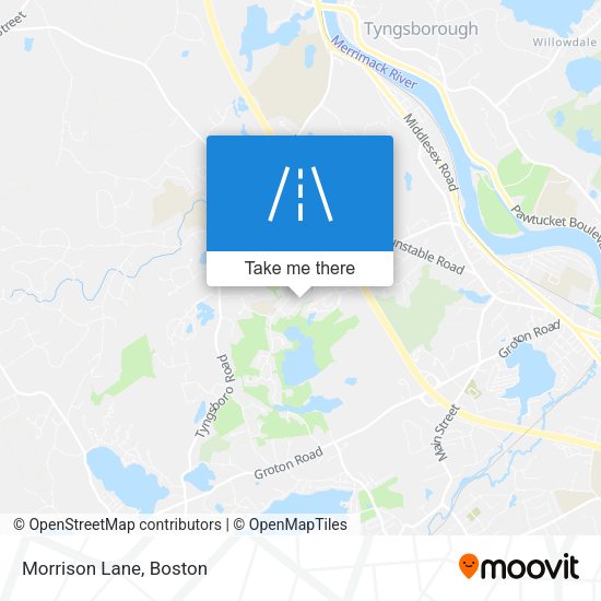 Mapa de Morrison Lane