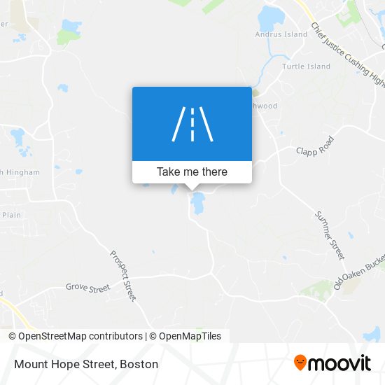 Mount Hope Street map