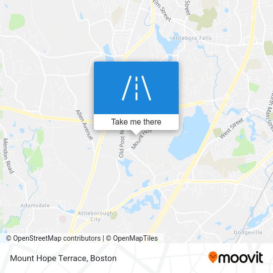 Mapa de Mount Hope Terrace