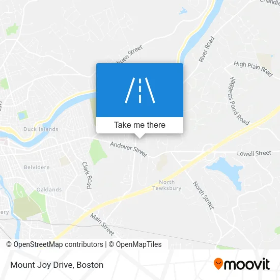 Mount Joy Drive map