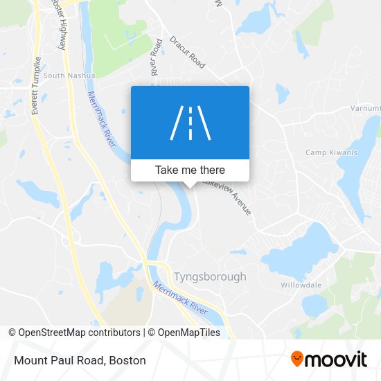 Mapa de Mount Paul Road