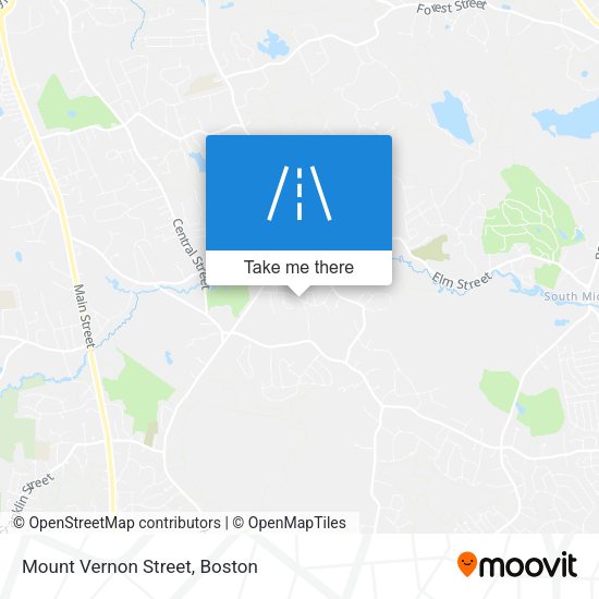 Mapa de Mount Vernon Street