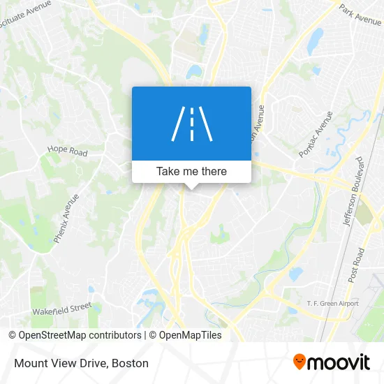 Mount View Drive map