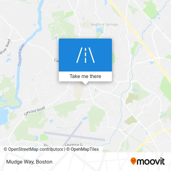 Mudge Way map