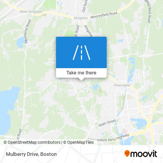 Mapa de Mulberry Drive