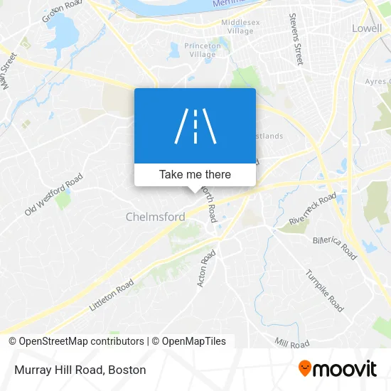 Murray Hill Road map