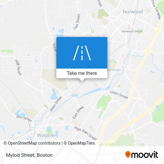 Mapa de Mylod Street