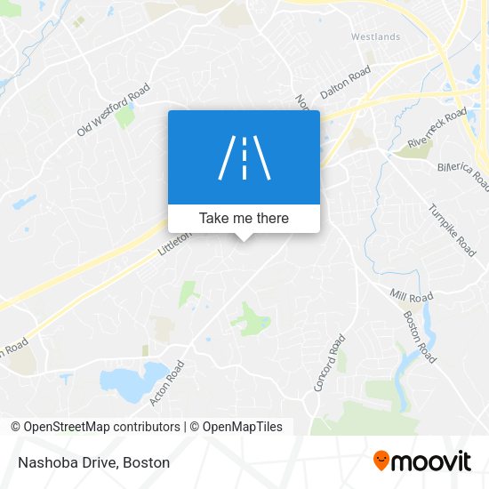 Mapa de Nashoba Drive