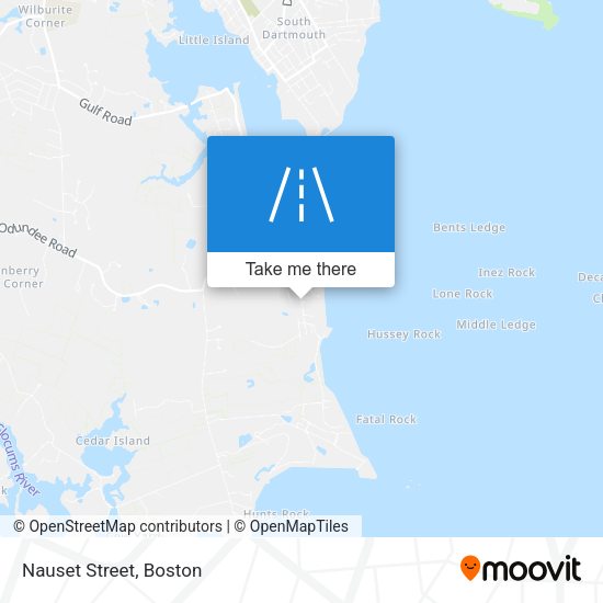 Mapa de Nauset Street