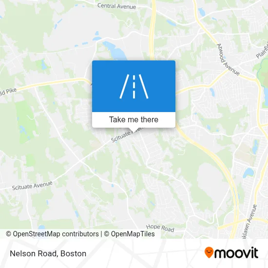 Nelson Road map