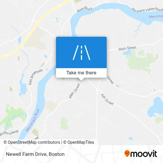 Newell Farm Drive map