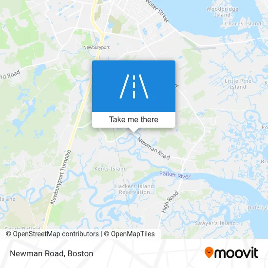 Newman Road map