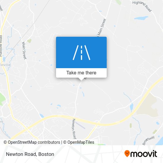 Newton Road map