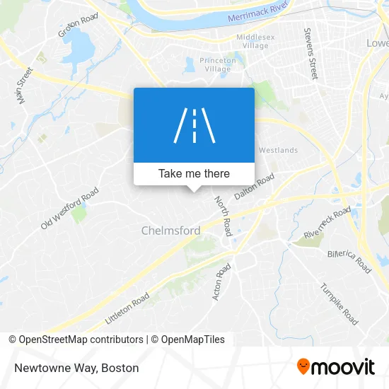Newtowne Way map
