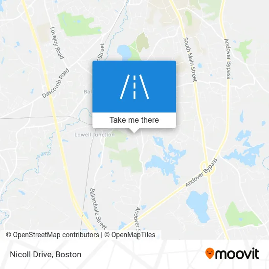 Nicoll Drive map