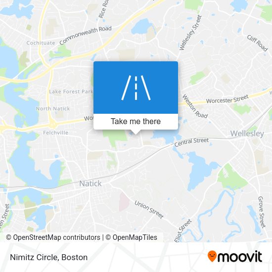 Mapa de Nimitz Circle