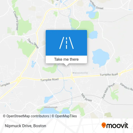 Nipmuck Drive map