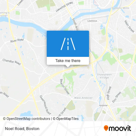 Mapa de Noel Road