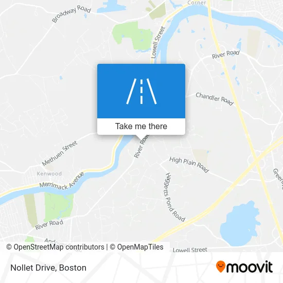 Nollet Drive map