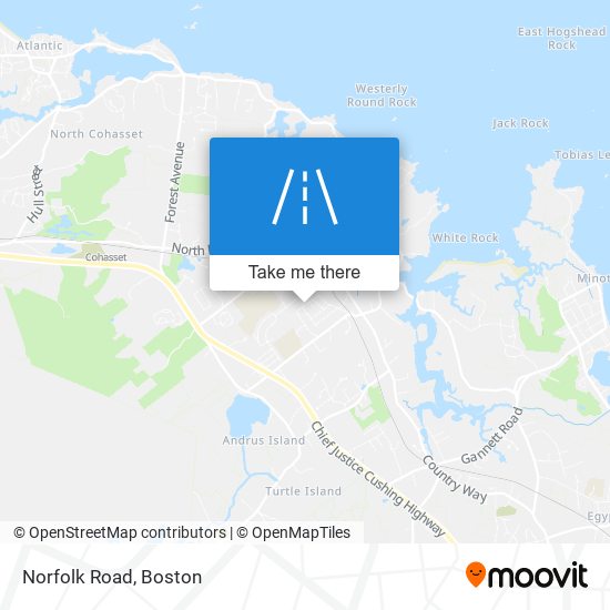 Mapa de Norfolk Road