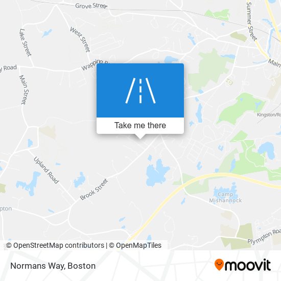 Mapa de Normans Way