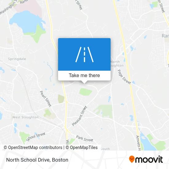 North School Drive map
