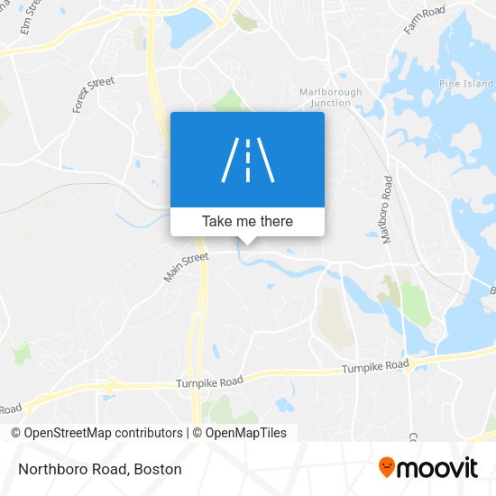 Mapa de Northboro Road