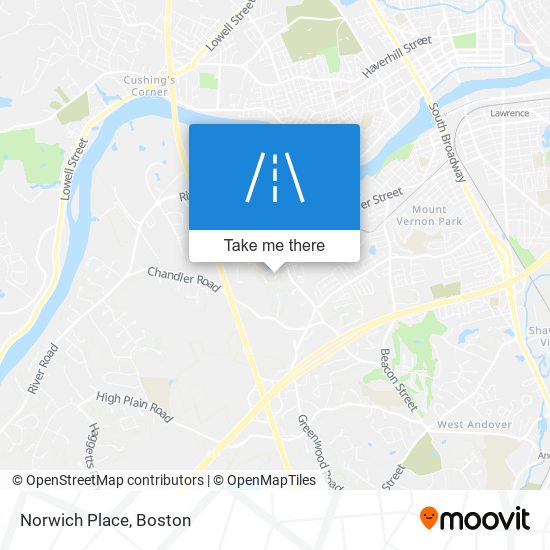 Norwich Place map