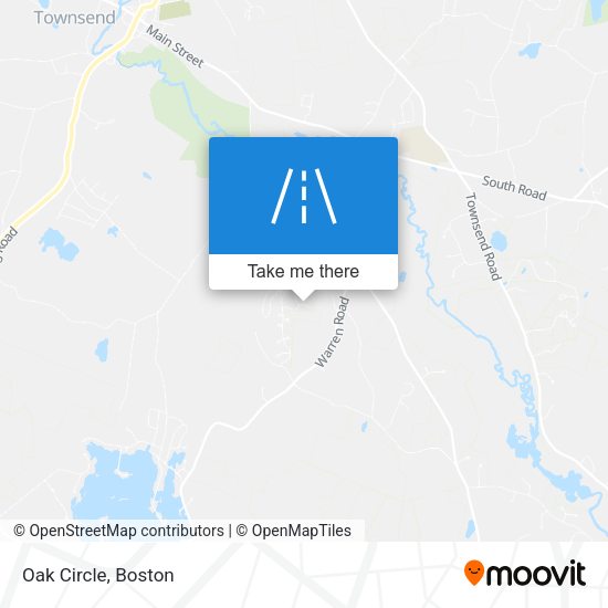 Mapa de Oak Circle