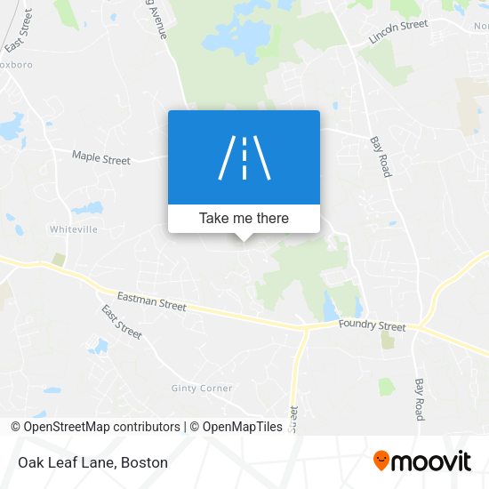 Mapa de Oak Leaf Lane