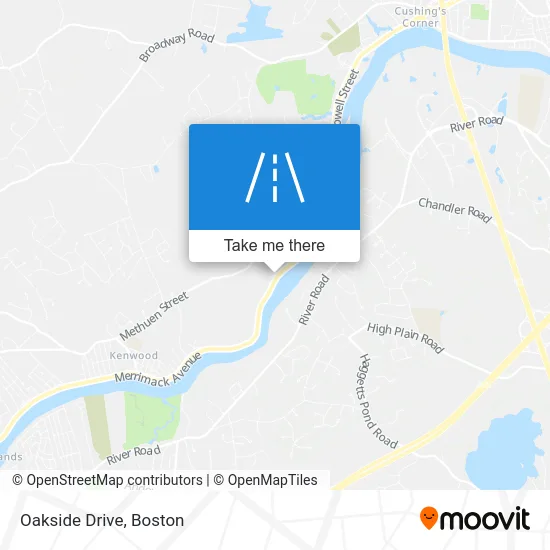 Oakside Drive map