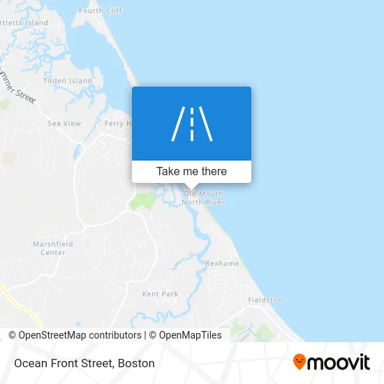 Ocean Front Street map