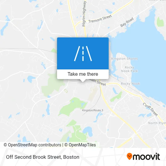 Off Second Brook Street map