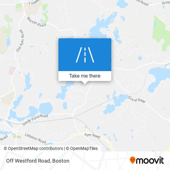 Off Westford Road map