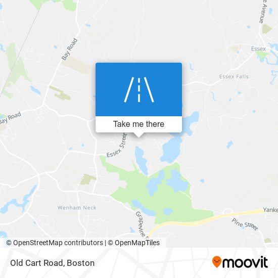 Mapa de Old Cart Road