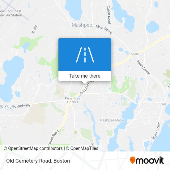 Mapa de Old Cemetery Road