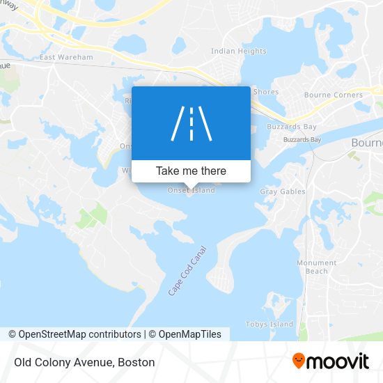 Mapa de Old Colony Avenue