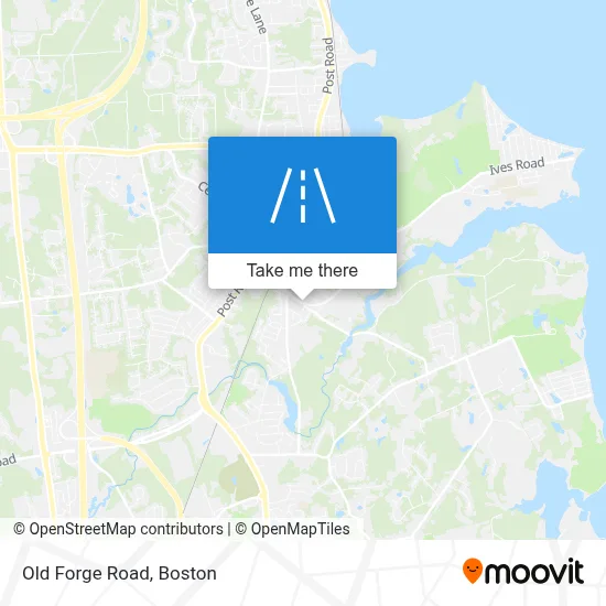 Old Forge Road map