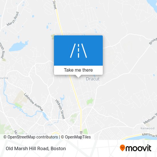 Mapa de Old Marsh Hill Road