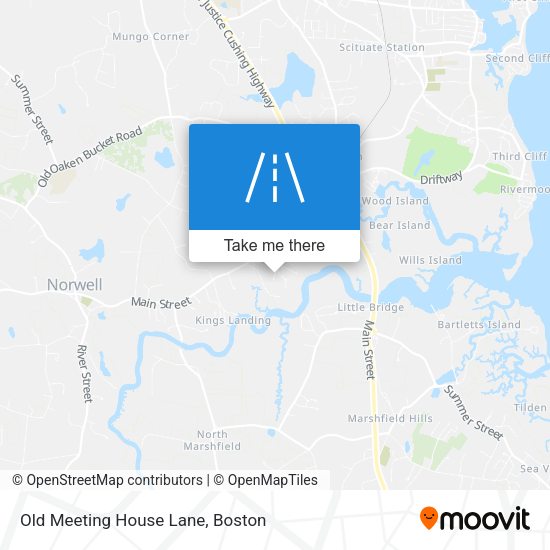 Mapa de Old Meeting House Lane