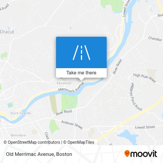 Mapa de Old Merrimac Avenue
