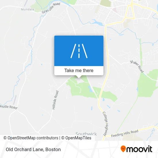 Old Orchard Lane map