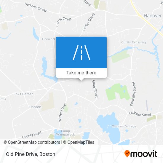 Mapa de Old Pine Drive