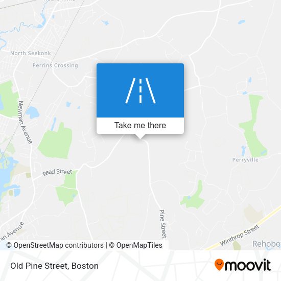 Mapa de Old Pine Street
