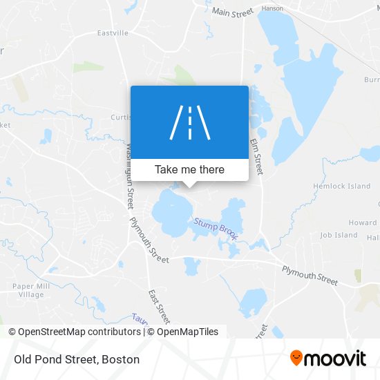 Mapa de Old Pond Street