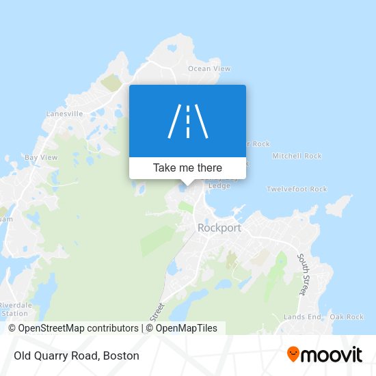 Mapa de Old Quarry Road