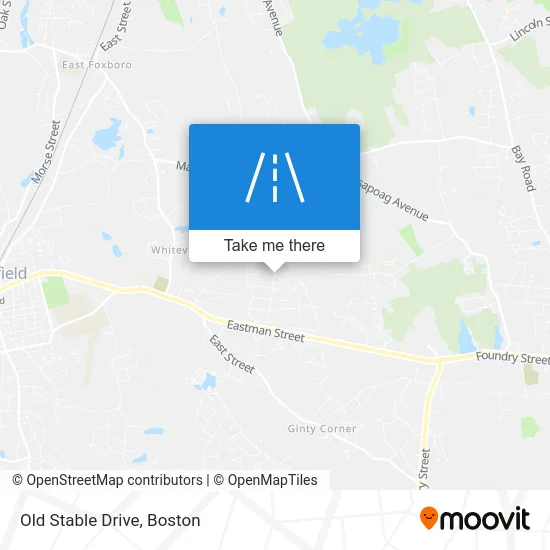 Old Stable Drive map