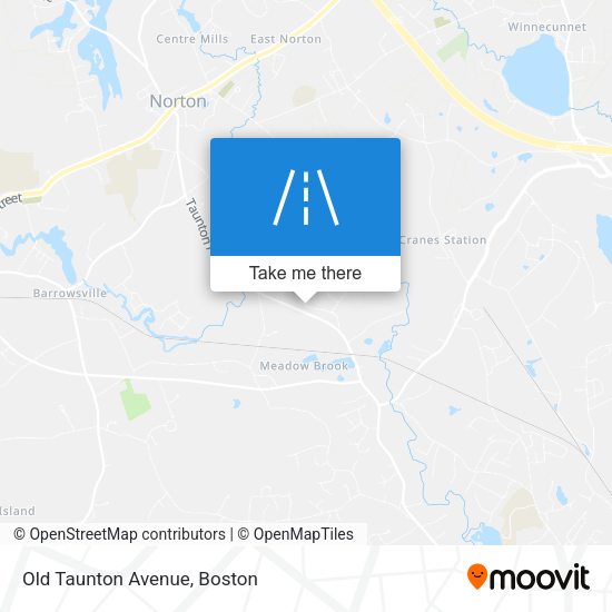 Mapa de Old Taunton Avenue
