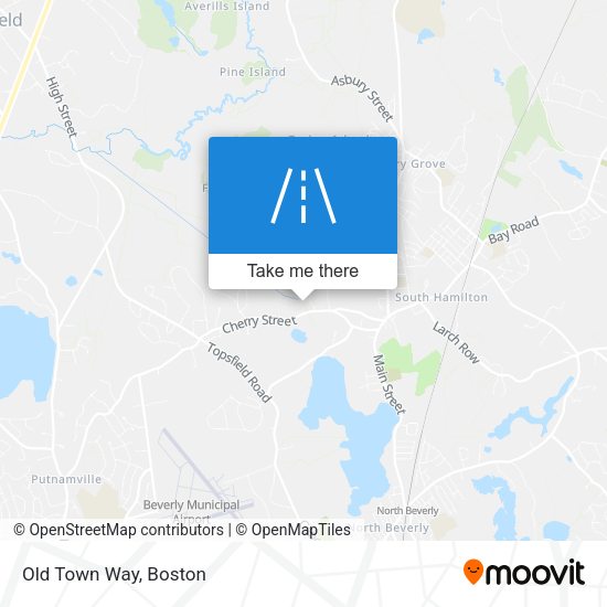 Mapa de Old Town Way