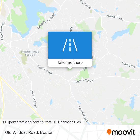 Mapa de Old Wildcat Road